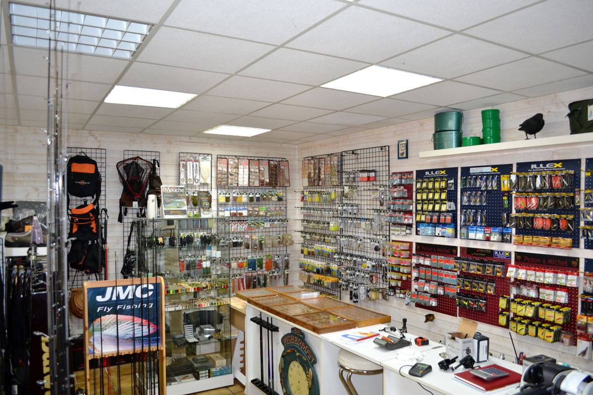magasin pêche lou pescadou matériel mouche
